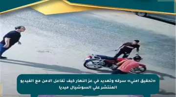 «تحقيق أمني» سرقة وتهديد في عز النهار كيف تفاعل الأمن مع الفيديو المنتشر على السوشيال ميديا
